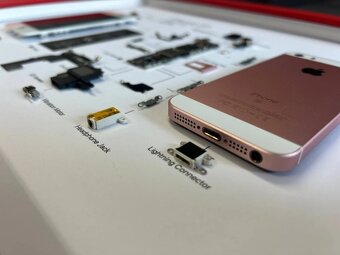 Zarámovaný iPhone SE – (A3)(Rose Gold) - 2