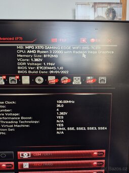 Základní deska AM4+ X570 GAMING EDGE WI-FI - 2