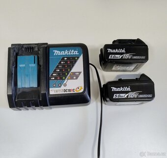 Makita nabíječka, baterie - 2