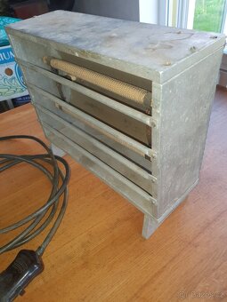 Retro starý / ohřev vzduchu / Elektrický přímotop - 2