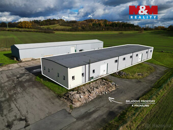 Pronájem skladu v Česticích - 2