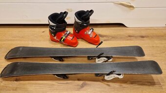 Dětské lyže Nordica 90 cm set s Atomic lyžáky - 2
