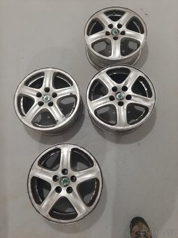 Prodám alu kola Škoda Octavia I. 195/65/R15 - 2