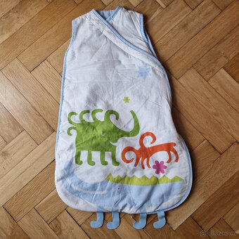 Ochranný polstrovaný pás do dětské postýlky IKEA - 2