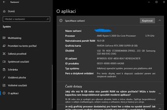 Herní PC, RTX 2080 SUPER, Ryzen 5 2600. Prodej až od 8.12. - 2