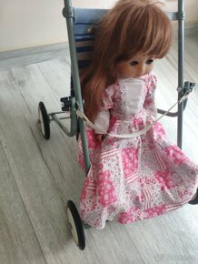 Retro golfky, včetně mrkací panenky s parukou, vše původní s - 2