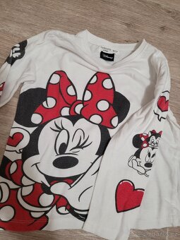 Pěkné tričko s Minnie vel.2-3 roky - 2