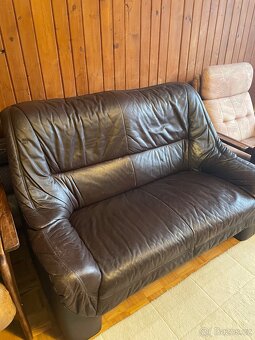 Kožená sedačka - 2