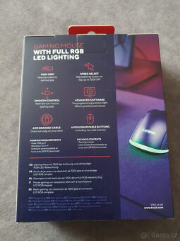 Trust GXT 922 YBAR černá herní drátová myš - 2