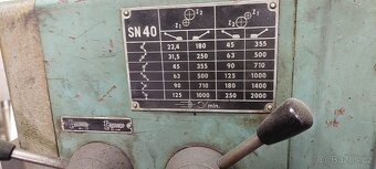 Soustruh SN 40 - 2