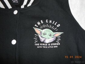 Star Wars - Baby Yoda - nová college mikina - 2