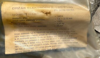2x držák elektrody K-160/P100 - 2
