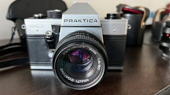 Praktica MTL5 s příslušnstvím - objektivy - 2