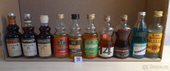 sberatelsky alkohol, minilahvičky s alkoholem 20-37 - 2