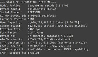 Seagate 1TB HDD - 2