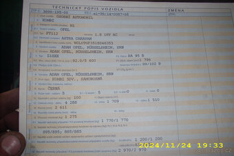Opel astra caravan 1.8 - 2