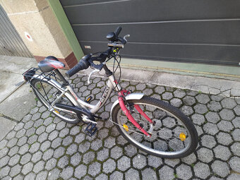 Prodám pěkné kolo Bike Track s převodovkou v náboji - 2