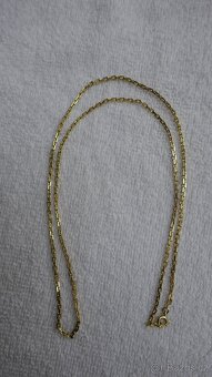 ZLATÝ ŘETÍZEK PILKA PLNÝ 14.38G/65CM/14 KARÁTŮ 585/NOVÝ - 2