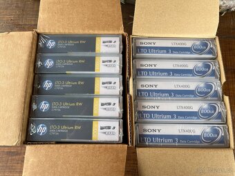 LTO-3 Ultrium kazety – 800 GB – nové (HP + Sony) - 2