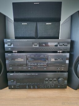Hi-Fi Stereo sestava Yamaha + Sony repro - 2
