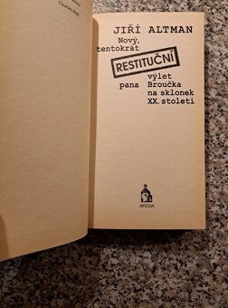 Jiří Altman - Nový, tentokrá restituční výlet pana Broučka n - 2
