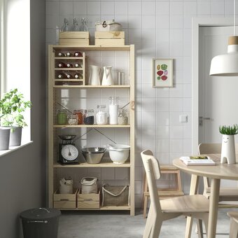 Regál Ikea Ivar borovice, 89x30x179 cm - 2