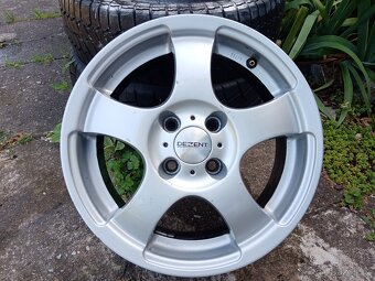 Alu kola DEZENT 15ky 4x100 RENAULT DACIA FIAT OPEL - 2