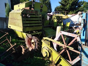 Obilny kombajn claas - 2