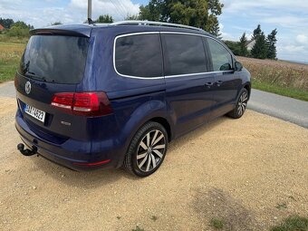 VW Sharan 2.0TDI 135kW, 4X4, 7 míst, Highline, Webasto - 2