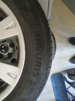 Kompletní alu kola 5x112, 57, s pneu 205/55/16 - 2