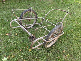 Nabízím starou kárku-DVOUKOLÁK - 2