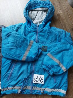 Dětské zimní bundy vel. 104, 110, 116 - 2