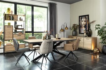 Nerozkládací jídelní stůl - Barkos 180x100 cm - 2