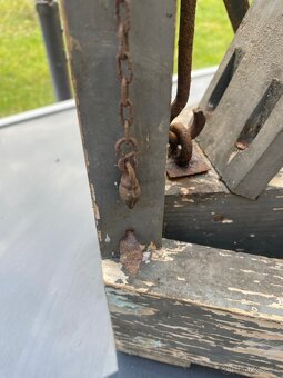 Decimálka starožitná váha-dekorace - 2