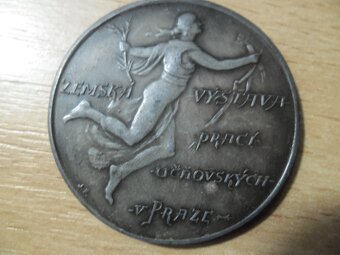 medaile - zemská živnostenská rada pro Čechy 1924 - 2