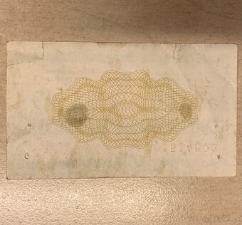 Odběrní poukaz Tuzex 1 Kčs - 2