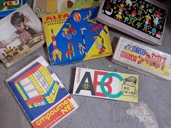 Retro stavebnice a hry - 2