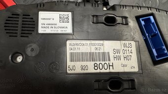 Škoda Fabia 2 budíky - 2