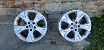 Originál alu kola škoda Pallas 5x112 R17 - 2