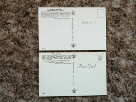 E. T. SETON - 2 x POHLEDNICE USA Skaut Woodcraft - 2