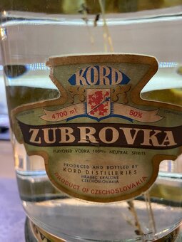 Zubrovka 4,7l - 2