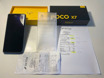 Rozbalený XIAOMI POCO X7 256GB / 8GB černý vč. ochr. sklíčka - 2
