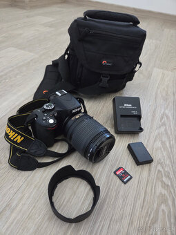 Nikon D5100 + AF-S NIKKOR 18-105mm + HOYA UV. 100% stav - 2