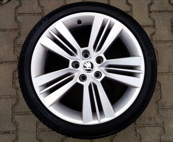 Disky originál Škoda Octavia II, III, RS 5x112 R18 Pictoris - 2