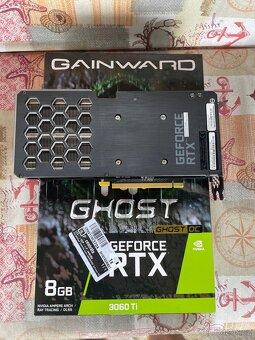 Gainward GeForce RTX 3060 Ti Ghost OC 8 GB – výborný stav - 2