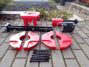 vari - NOVÉ závaží kol Global, závaží 33 kg, 5 kg + nosiče - 2