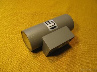 Lampa 2x GU10 masivní hliníkové tělo - 2