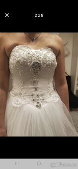 Svatební šaty 38-40 - 2
