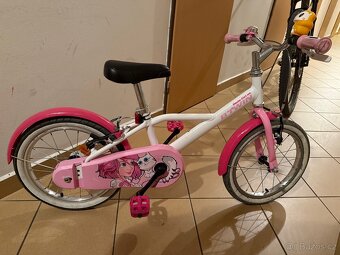 Dětské kolo, růžové - 2