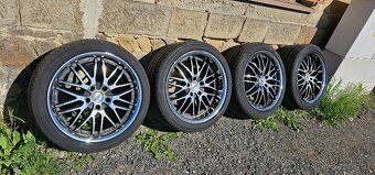 Alu kola,19 leštěný límec 5x120 - 2